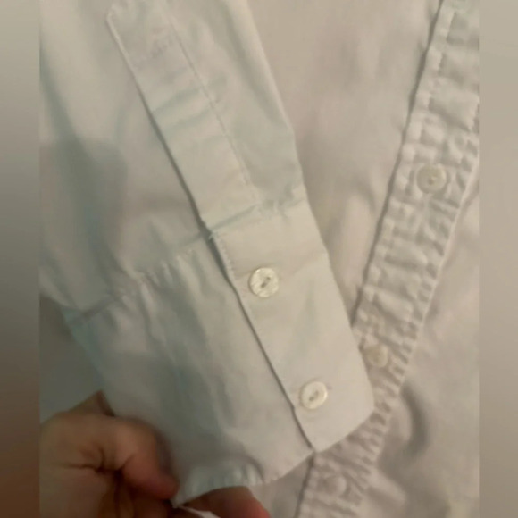 Liverpool of Los Angeles Woven‎ Button Down Wide Cuff Stretch Classic Blouse - Picture 2 of 8